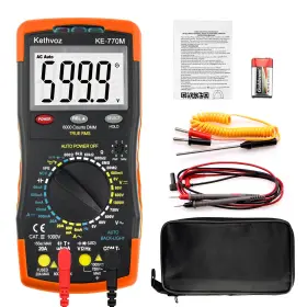 KE-770M KETHVOZ Multimeter Trms Digital Meter Ac Voltage