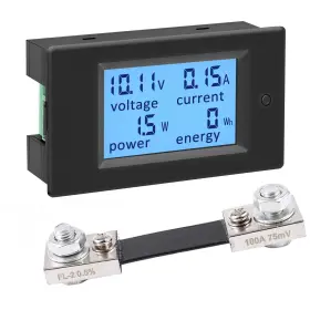 B0138-SHUNT KETOTEK Digital Ammeter Voltmeter Voltage Power