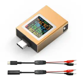 AT085C KJ-KAYJI Usb Tester Power Meter Screen Ips Digital Cur