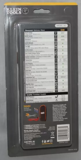 CL390 KLEIN TOOLS Digital Clamp Meter Auto #2