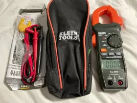CL320KIT KLEIN TOOLS Hvac Digital Clamp Meter Electrical Kit