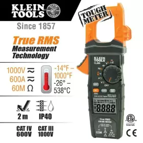 445020416487 KLEIN TOOLS Auto Digital Clamp Meter Amp Ac #2