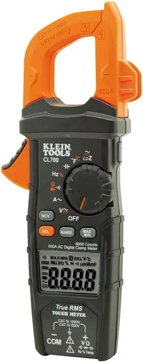 CL700 KLEIN TOOLS Klebe Clamp Meter Trms Auto Ac Volt Ncvt