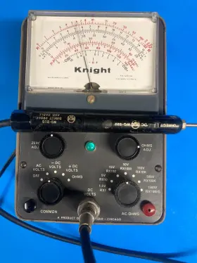 FS200 KNIGHT Allied Multimeter Radio Voltage Voltmeter Meter #2