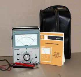 KG-640 KNIGHT Vom Multimeter Ac Dcvolt Meter Manual Amp Volt