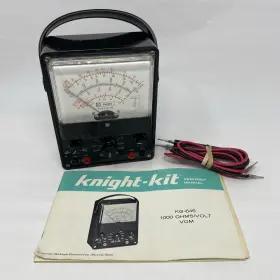 KG-645 KNIGHT-KIT Voltohmeter Manual