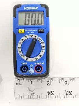 DT-103 KOBALT Tools Digital Multimeter Voltage Meter #3