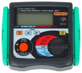 3007A KYORITSU Digital Insulation Continuity Tester Backlight