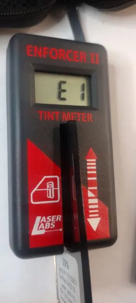 Enforcerii LASER LABS Enforcer Tint Meter Calibration Error #2