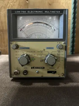 LEM-73A LEADER Multimeter Meter Tester Powers