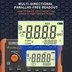 705554036757 LEAGY Digital Insulation Resistance Tester Meter #3