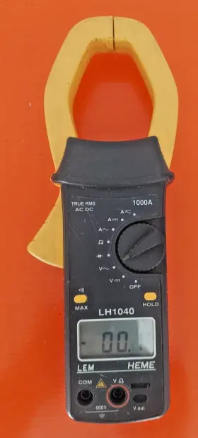 LH1040 Heme Fluke Ac Dcclamp Digital Multimeter Amp Clamp
