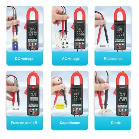 LE8330PRO LEOLOV Digital Multimeter Lcd Clamp Voltage Meter #3