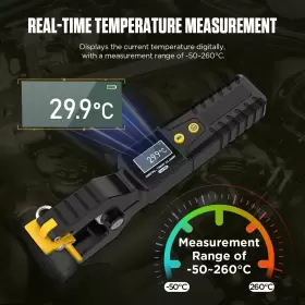 LM55 LINXINO Digital Clamp Hvac Temperature Meter Thermometer #2