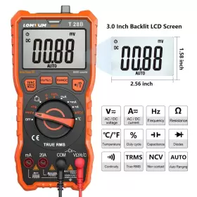 738944567166 LOMVUM Digital Multimeter Auto Voltage Tester Vo #2