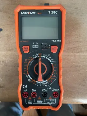 T-28C LOMVUM Multimeter Cat Iv