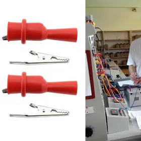 895253823270 LT EASIYL Multimeter Silicone Insulated Clips #2