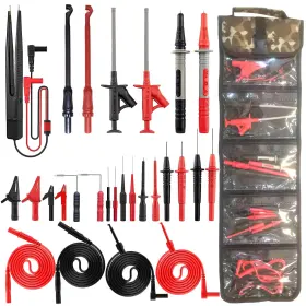 BP28 MAKEITPRO Multimeter Leads Pockets Roll Up Tool Kit