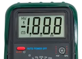 921986500312 MASTECH Digital Multimeter Lcd #2