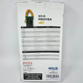 MS2115A MASTECH Digital Clamp Meter Ac Voltage Tester #3