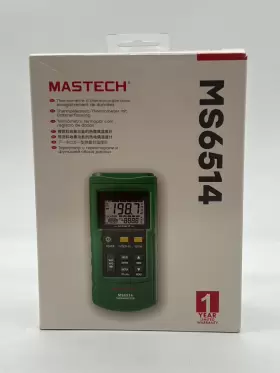 MS6514 MASTECH Digital Thermocouple Thermometer Dual Channel #2