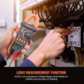 691163187341 MASTFUYI Digital Clamp Meter Electrical Tester #3