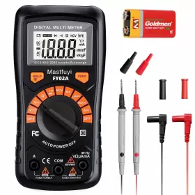 728990022030 MASTFUYI Classic Digital Multimeter Tester Ncv