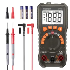 FY77 MASTFUYI Multimeter Digital Battery Tester Ncv Contact
