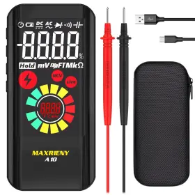 933540317632 MAXRIENY Multimeter Lcd Rechargeable Voltage