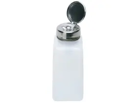 35312 MENDA Natural Square Hdpe Bottle Ne Touch Pump