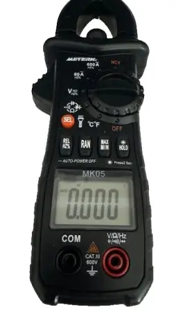 MK05 METERK Digital Clamp Meter