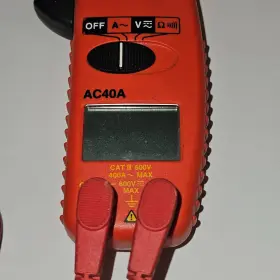 AC40A METERMAN Wavetek Digital Clamp Meter Ac Voltage Tester #3