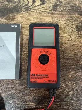 PM55 METERMAN Digital Multimeter Pocket Meter Battery #2