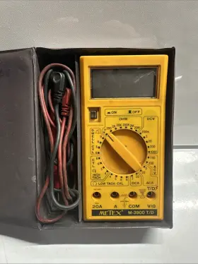 M-3900 METEX Digital Multimeter Tester