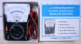 22-022 MICRONTA Clean Multitester Box Leads Eq