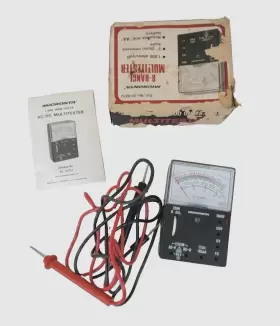 22-027U MICRONTA Multitester Volt Unit Box Preowne