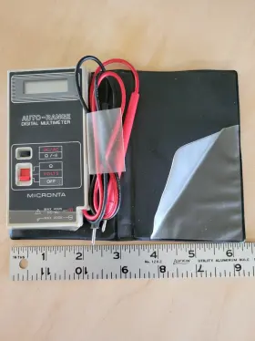 22-170 MICRONTA Lcd Digital Auto Manual Multimeter