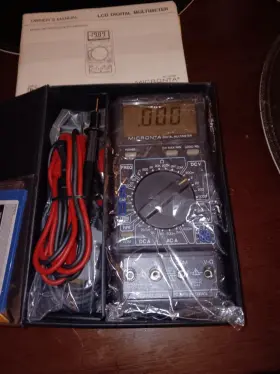 22-182 MICRONTA Radio Digital Multimeter #2