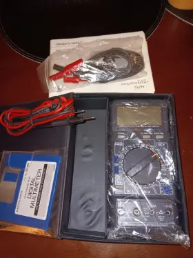 22-182 MICRONTA Radio Digital Multimeter