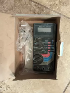 22-185A MICRONTA Radio Handheld Lcd Digital Multimeter #2