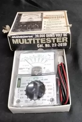 22-201 MICRONTA Ranges Volt Multitester #3