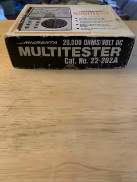 22-203B MICRONTA Multitester Radio Volt Ac #2