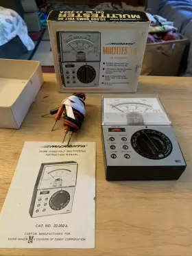 22-203B MICRONTA Multitester Radio Volt Ac #3