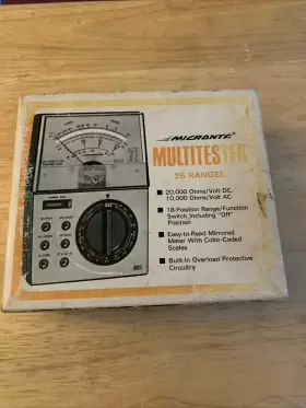22-203B MICRONTA Multitester Radio Volt Ac