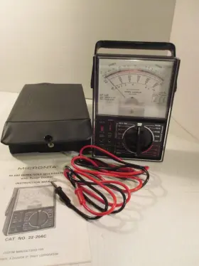 22-204-C MICRONTA Doubler Multitester Ranges Multimeter
