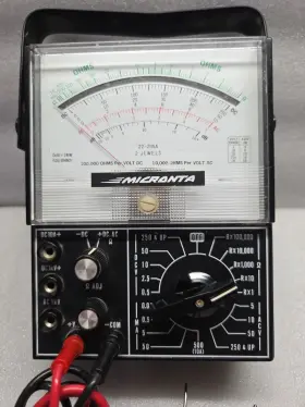 22-205A MICRONTA Voltage Meter Continuity Indicator Jewels