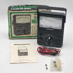 22-208 MICRONTA Analog Dual Fet Multimeter #2