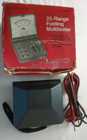 22-211A MICRONTA Radio Multimeter Multitester #2