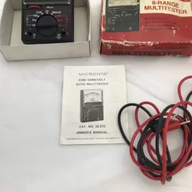 22-212 MICRONTA Multitester Volt Box #3