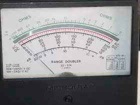 22-214 MICRONTA Multitester Multimeter Leads #3
